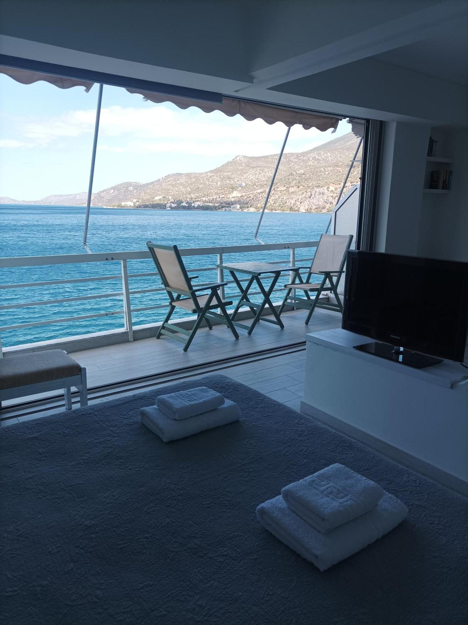 Apartmán Blue Bliss Loutráki Exteriér fotografie